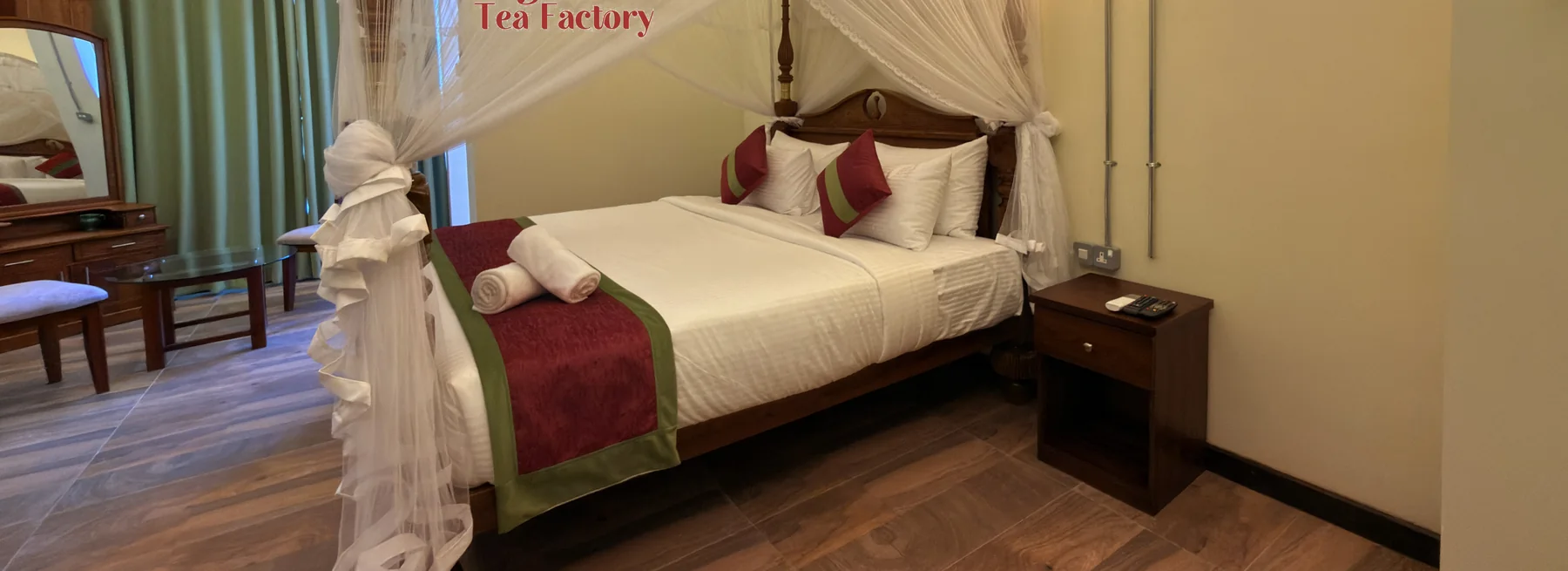 Suite bathtub at Kingswood Tea Factory